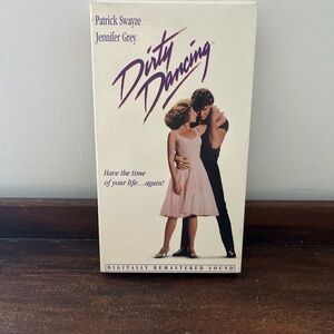 Dirty Dancing Patrick Swayze Jennifer Grey Collectible VHS Movie
